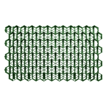решетка газонная рг-70.40.3,2 пластиковая зеленая (694х400х32)  газонная решетка